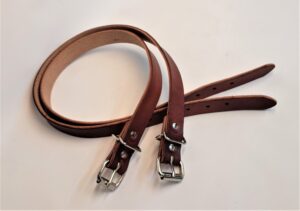 100% Real Handcrafted Leather Breast Collar Tug Straps